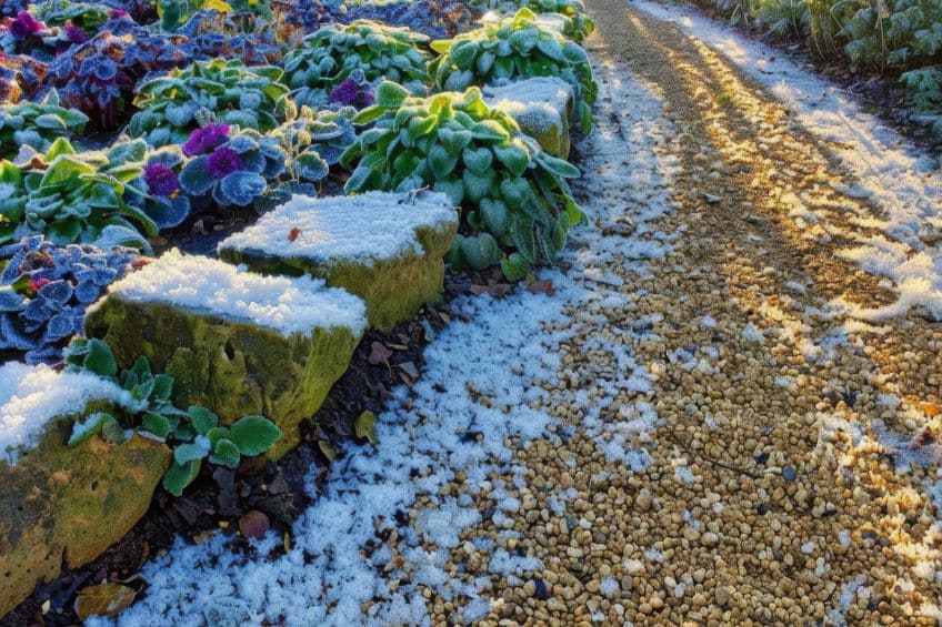 Winter Landscaping Simplified How Rock and Gravel Keep Your Yard Looking Good All Season
